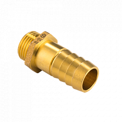 Штуцер MVI для шланга, резьба НР 1/2x10 mm, DN15, латунь