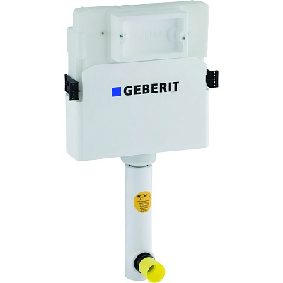 Смывной бачок скрытый Geberit Delta, 12 см, 6/3.5 л 109.100.00.1