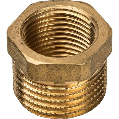 Футорка Stout с внутренней-наружной резьбой 1/2x3/8, арт.SFT-0028-001238