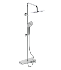 Душевая система Ideal Standard CERATHERM S200 в комплекте с термостатическим смесителем для душа, скрытый монтаж A7331AA