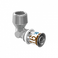 Угольник Uponor S-PRESS PLUS с наружной резьбой 25-R1 НР 5И
