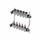 Коллектор Uponor Vario S с расходомерами FM 4 контура