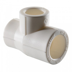 Тройник полипропиленовый переходной VALTEC PPR 75-50-75 мм