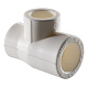 Тройник полипропиленовый переходной VALTEC PPR 75-50-75 мм