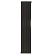 Алюминиевый секционный радиатор отопления Stout Sebino 2000 / 4 секции (черный)