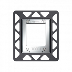 Рамка монтажная TECE TECEfilo для монтажа на уровне стены, хром глянцевый