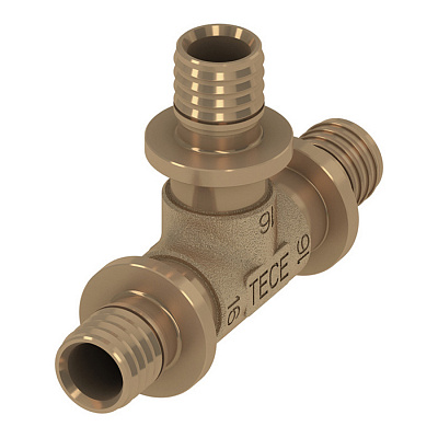 Тройник TECE TECEflex 90 гр. 40 x 40 x 40, бронза