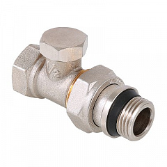 Клапан VALTEC настроечный прямой 1/2 дюйма, с дополнительным уплотнением
