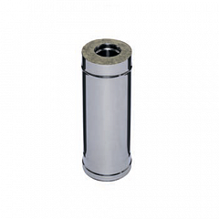 Сэндвич FERRUM 0,5м (430/0,5мм + нерж.) Ф110х200