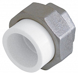 Муфта полипропиленовая Kalde разъемная, 20 x 3/4 ВР
