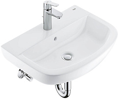 Раковина Grohe Euro Ceramic 60 см со смесителем белая
