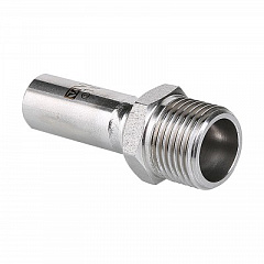 Вставка VALTEC резьбовая нерж. сталь с нар.р. 22х1