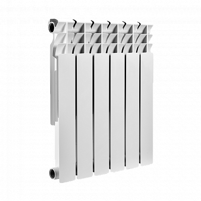 Биметаллический секционный радиатор отопления SMART Install biEasy One 500 / 12 секций