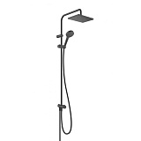 Душевая система Hansgrohe Showerpipe 230 1jet Vernis Shape Reno, черный 26282670