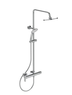 Душевая система Ideal Standard с настенным смесителем IdealRain Cerafine O BC750AA