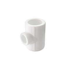 Тройник из полипропилена Valfex PRO редукционный 40/20/40, белый