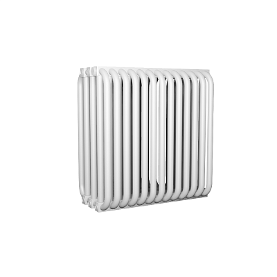 Стальной трубчатый радиатор отопления КЗТО РС 5, пятитрубный, 500 11 секций