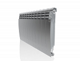 Биметаллический секционный радиатор отопления Royal Thermo Biliner Satin Silver 500 / 12 секций