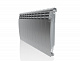 Биметаллический секционный радиатор отопления Royal Thermo Biliner Satin Silver 500 / 12 секций