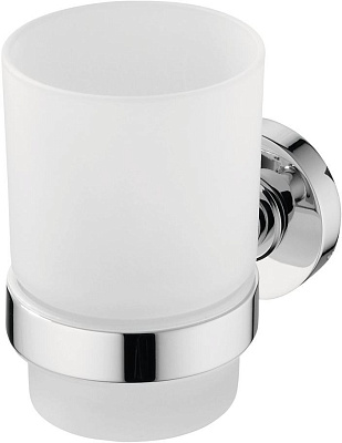 Стакан Ideal Standard IOM с держателем матовое стекло A9120AA
