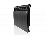 Биметаллический секционный радиатор отопления Royal Thermo Biliner Noir Sable 500 / 8 секций