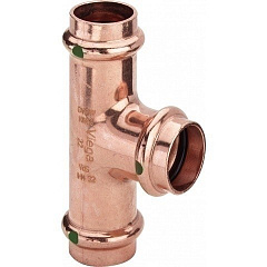 Тройник медный Viega Profipress с SC-Contur d=18, 18x15x15 (арт. 291 921)