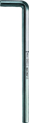 Г-образный ключ WERA 950 L хром, 7 x 180 мм