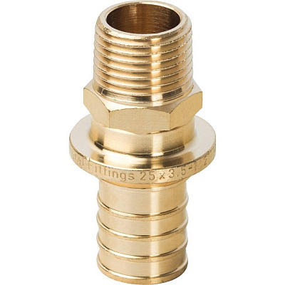 Переходник с наружной резьбой Stout 25xR 1/2, SFA-0001-002512