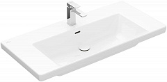 Раковина Villeroy and Boch SUBWAY 3.0 для установки на тумбу 1000x470 белая