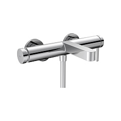 Смеситель для ванны/душа Hansgrohe Finoris, на стену, с изливом, хром