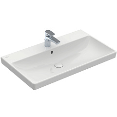 Раковина накладная Villeroy and Boch Avento для установки на тумбу 47 x 80 см белая