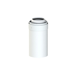 Труба коаксиальная Cox Geelen D=80/125 мм, L=500 мм, CoxDENS PP/Alu + CONNEXT X7