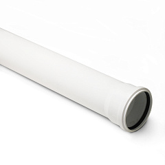 Труба PRO AQUA Stilte Белая для внутренней канализации 75x500