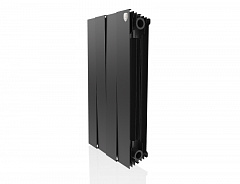 Биметаллический секционный радиатор отопления Royal Thermo PianoForte Noir Sable 500 / 4 секции