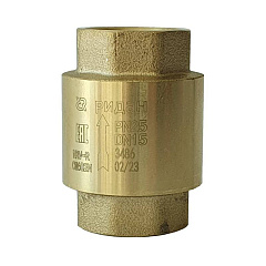 Клапан обратный Ридан пружинный NRV-R, DN20, PN25, G 3/4 (065B8325R)