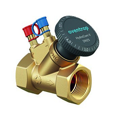 Вентиль регулирующий Oventrop Hydrocom V Ду 20, G 1 1/4 ВР, латунь