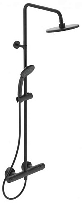Душевая система Ideal Standard CERATHERM T25 термостатическая, матовый черный A7545XG