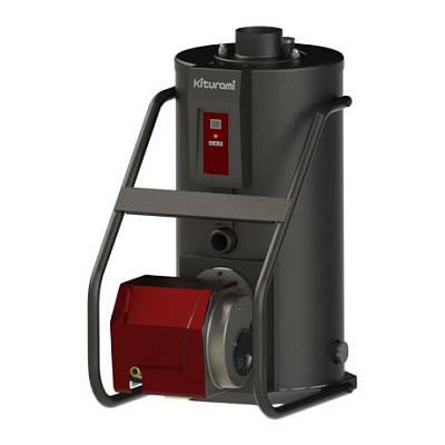 Напольный газовый котел отопления, двухконтурный Kiturami KSG HiFin 50