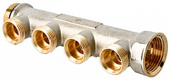 Коллектор VALTEC 1х2 вых. Евроконус 3/4