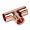 Тройник Sanha 5130, ВП, равнопроходный, медь, 22