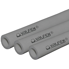 Труба полипропиленовая Valfex SDR 11 PN 10 D50х4,6 мм, 4м СЕРАЯ