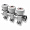 Коллектор Royal Thermo с регулировочными вентилями 3/4x1/2 с 3 контурами
