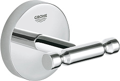 Двойной крючок Grohe BauCosmopolitan для ванной хром 40461001