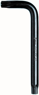 Г-образный ключ WERA 967 TORX BlackLaser TX 15 x 54 мм