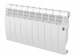 Биметаллический секционный радиатор отопления Royal Thermo Biliner 350 / Bianco Traffico / 10 секций