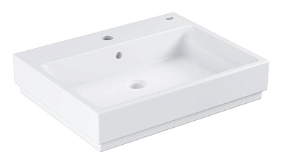 Раковина накладная Grohe Cube Ceramic 60 см белая