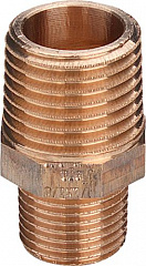 Ниппель Viega редукционный R-резьба бронза модель 3245 3/8x1/4 арт 282127