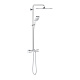 Душевая система Grohe Rainshower SmartActive 310 Mono Cube, квадратный, с термостатом, хром