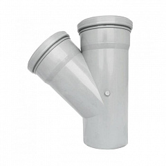 Тройник Valfex 87,5 градусов 50-40 вн.канализ
