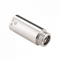 Удлинитель MVI резьба ВР-НР 1/2x10 mm, DN15, латунь